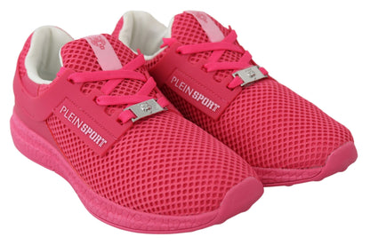 Plein Sport Elegante Fuxia Runner Becky Sneakers