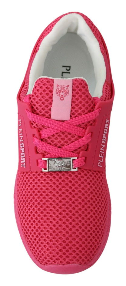 Plein Sport Elegante Fuxia Runner Becky Sneakers