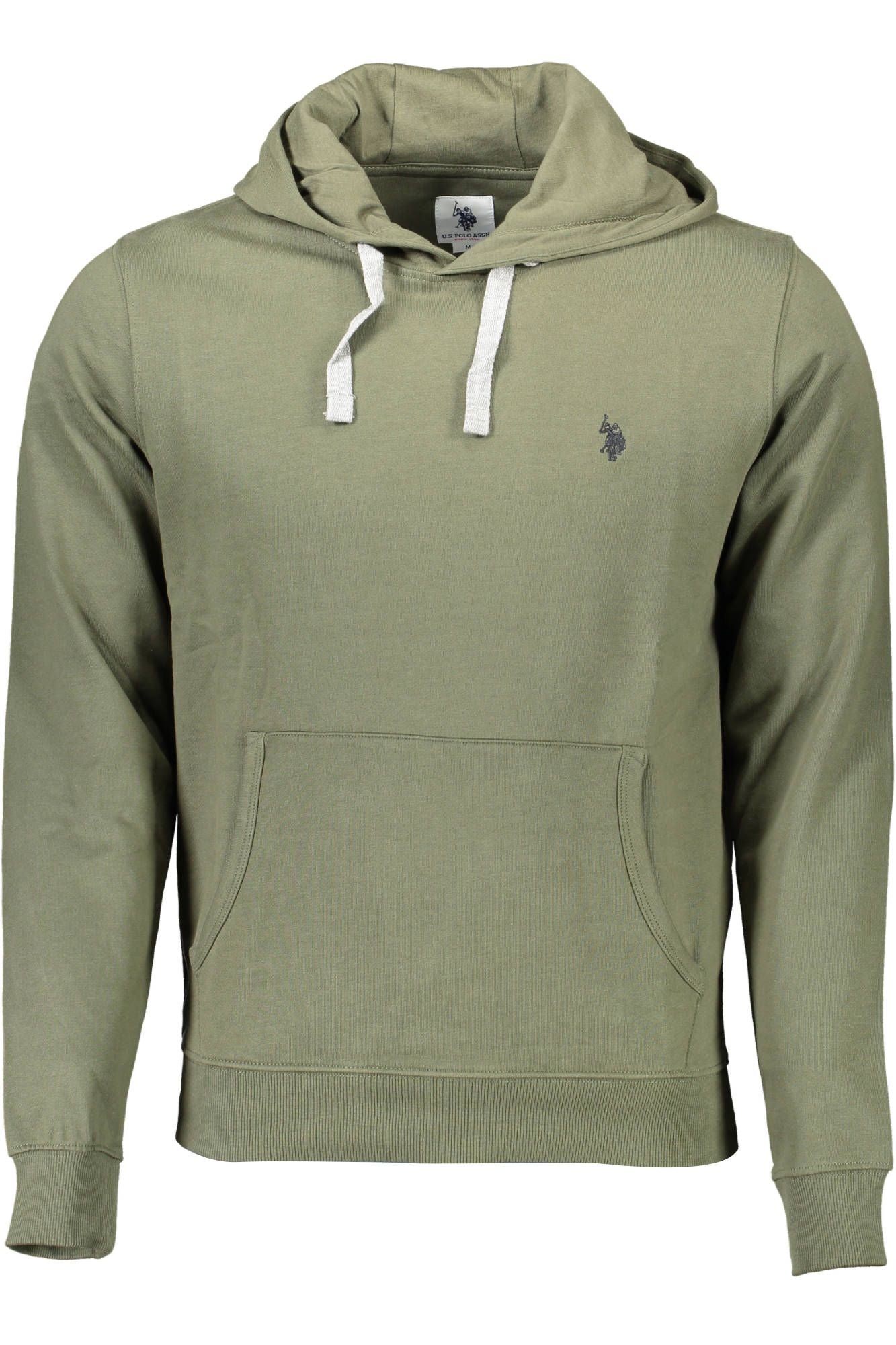 US POLO ASSN. Grüner Baumwollpullover für Herren