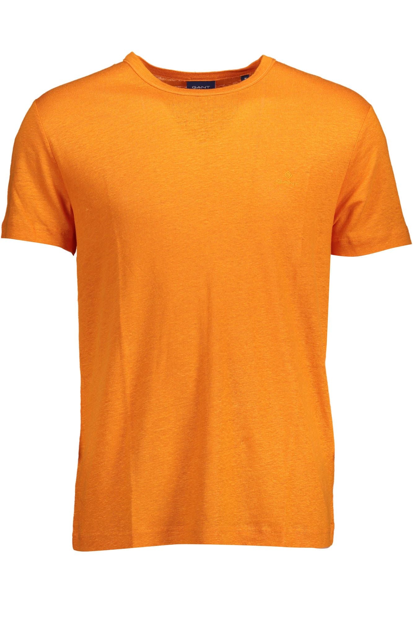 Gant Orange Leinen Herren T-Shirt