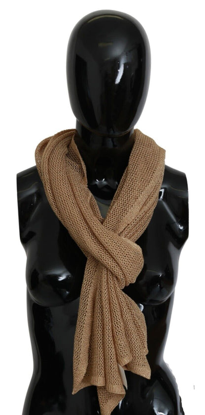 GF Ferre Brauner Halswickel Winterschal Foulard Schal