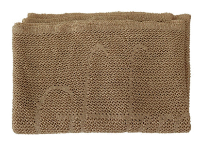 GF Ferre Brauner Halswickel Winterschal Foulard Schal