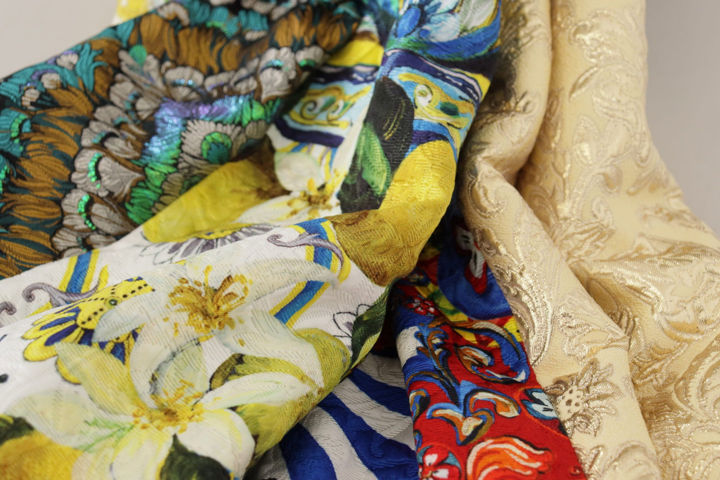 Dolce &amp; Gabbana – Langer Maxirock „Sicily“ in mehrfarbigem Patchwork