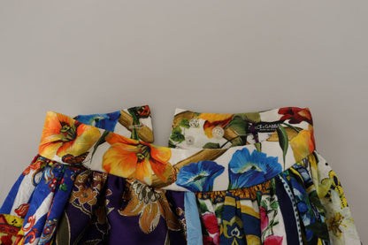 Dolce &amp; Gabbana – Langer Maxirock „Sicily“ in mehrfarbigem Patchwork