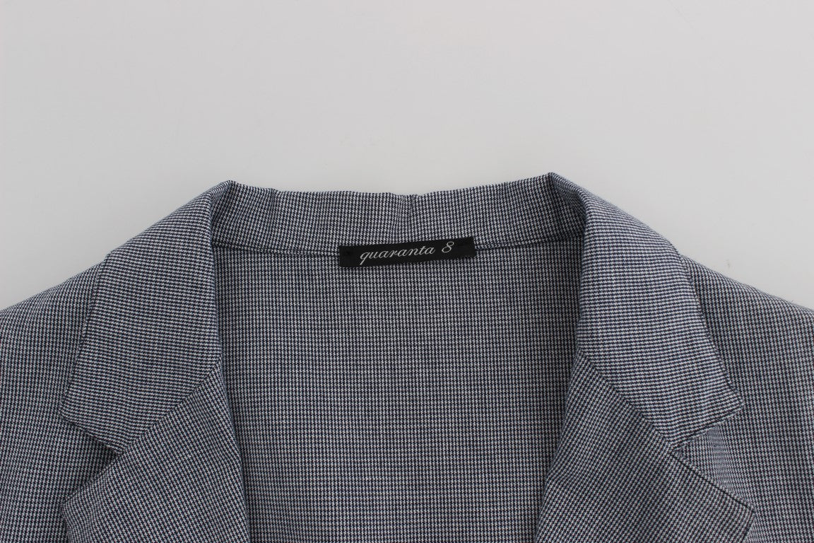 Master Coat – Blauer, zweireihiger Blazer in normaler Passform
