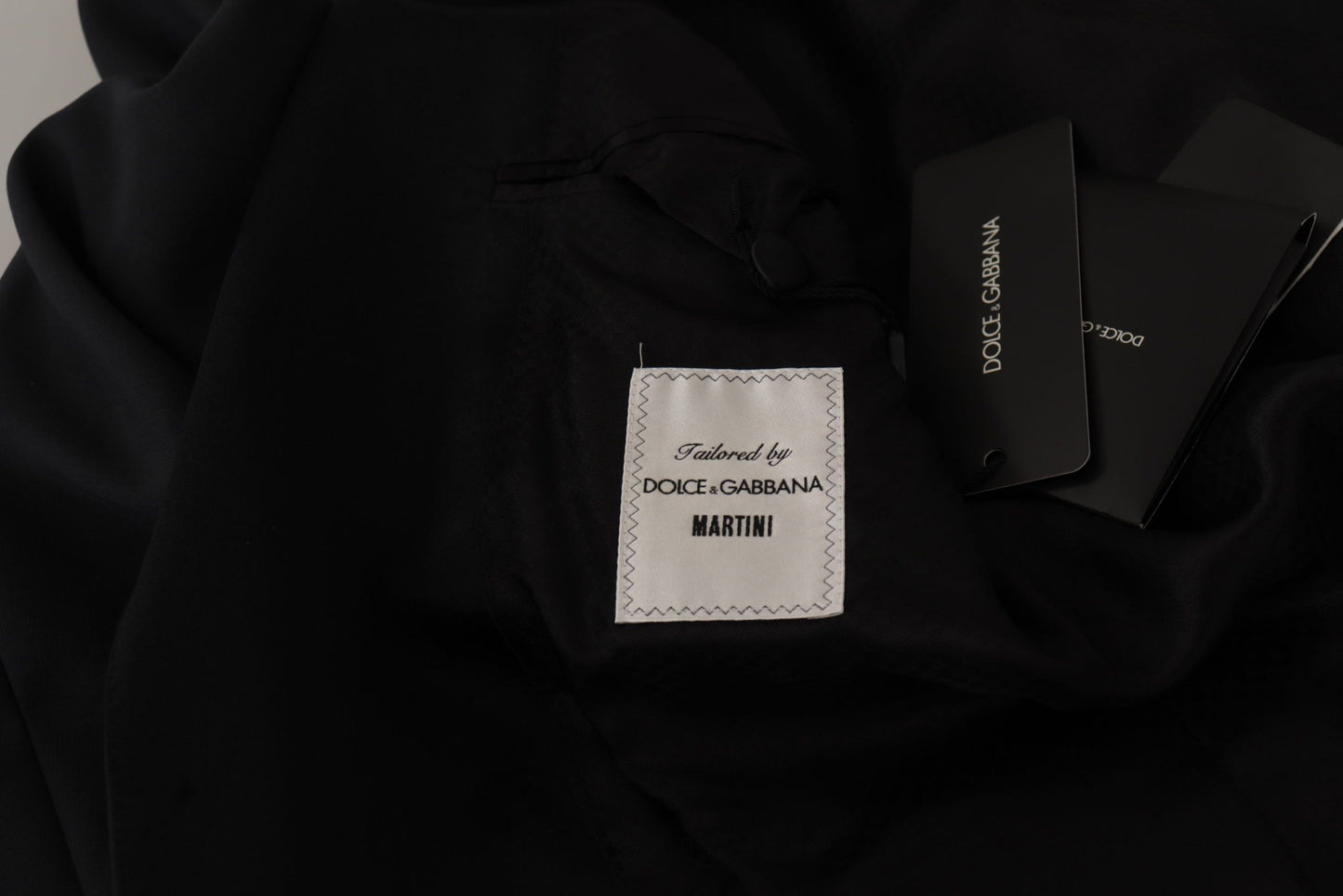 Dolce &amp; Gabbana Dunkelblauer einreihiger MARTINI-Blazer