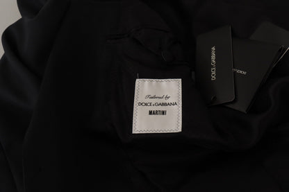 Dolce &amp; Gabbana Dunkelblauer einreihiger MARTINI-Blazer
