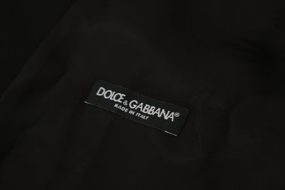 Dolce &amp; Gabbana Schwarze Jacke Weste 2 Stück MARTINI Blazer