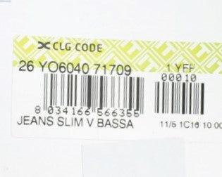 Cavalli – Blaue Straight-Fit-Stretch-Jeans aus Baumwolle