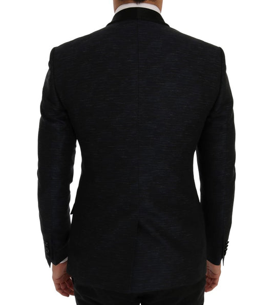 Dolce &amp; Gabbana – Blauer MARTINI – Schmaler, zweiteiliger Blazer