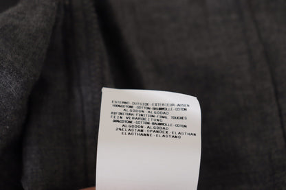 Costume National Dunkelgraues Freizeithemd aus Baumwolle für Herren