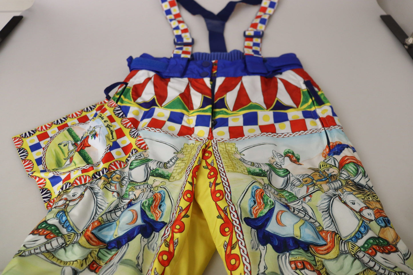 Dolce &amp; Gabbana – Schneehose mit mehrfarbigem Aufdruck