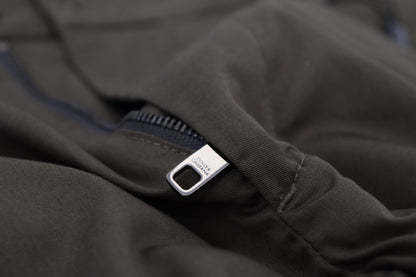 Dolce &amp; Gabbana Grüne Chinos aus Baumwolle, lässige Shorts