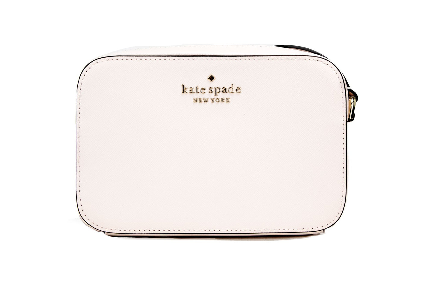 Kate Spade Staci Mini-Kameratasche aus Saffiano-Leder in Hellrosa, Umhängetasche