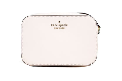 Kate Spade Staci Mini-Kameratasche aus Saffiano-Leder in Hellrosa, Umhängetasche