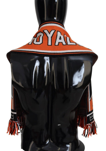 Dolce &amp; Gabbana Mehrfarbiger DG-Logo-Druck für Herren, Halstuch, Schal