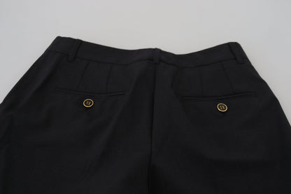 Dolce &amp; Gabbana Graue, formelle Karottenhose für Damen
