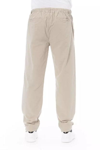 Baldinini Trend Beige Baumwolle Herren Chinohose