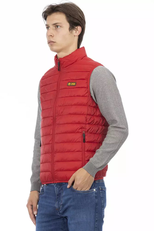 Ciesse Outdoor Rote Polyester Herren Ärmellose Jacke