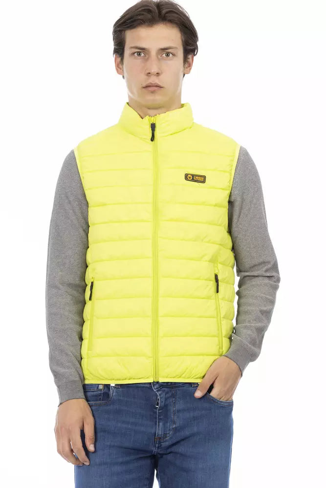 Ciesse Outdoor Gelbe Polyester Herren Ärmellose Jacke