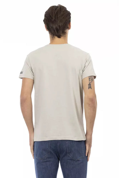 Trussardi Action Beige Baumwolle Herren T-Shirt