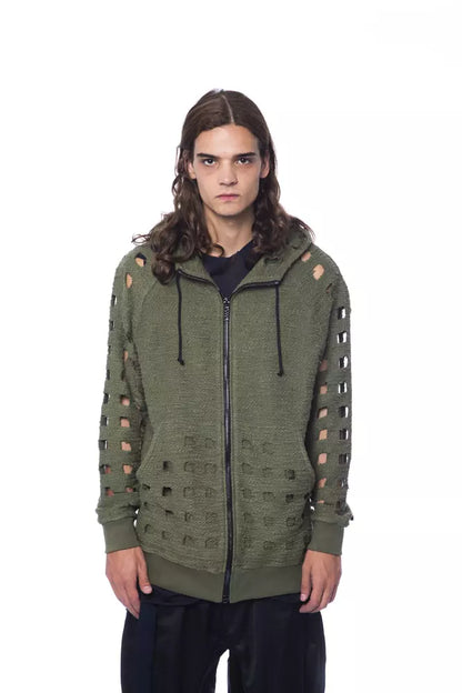 Nicolo Tonetto Army Cotton Herrenpullover