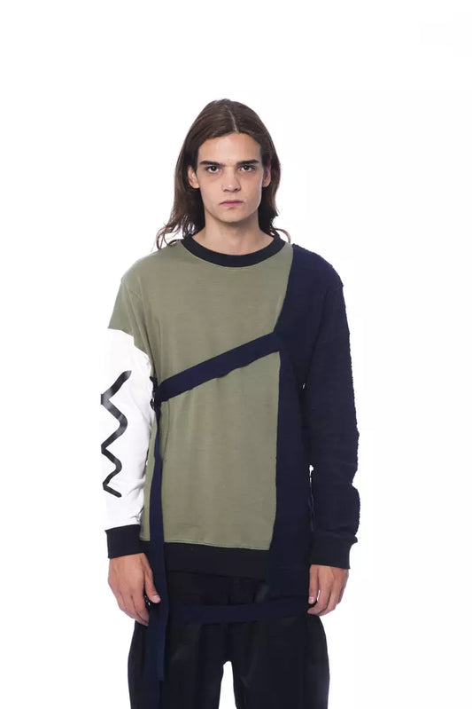 Nicolo Tonetto Army Cotton Herrenpullover