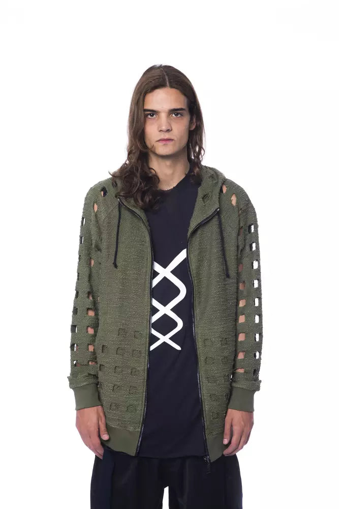 Nicolo Tonetto Army Cotton Herrenpullover