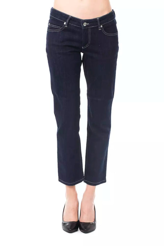 Ungaro Fever Blaue Baumwolljeans für Damen