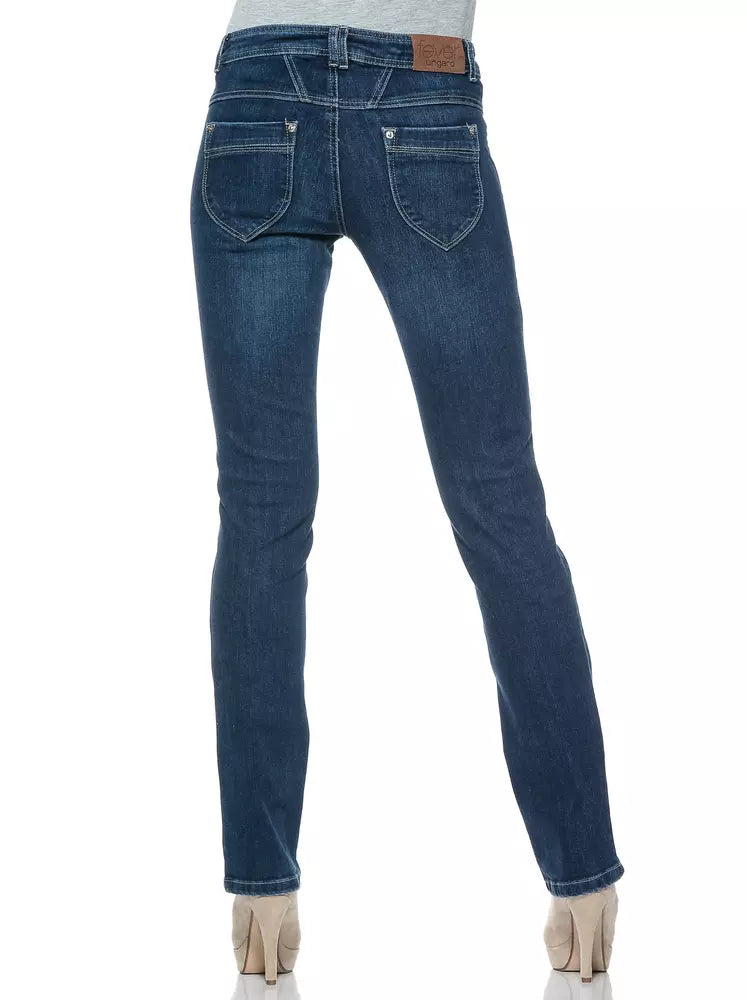 Ungaro Fever Blaue Baumwolljeans für Damen
