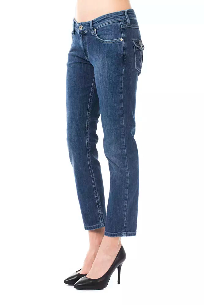 Ungaro Fever Hellblaue Baumwolljeans für Damen