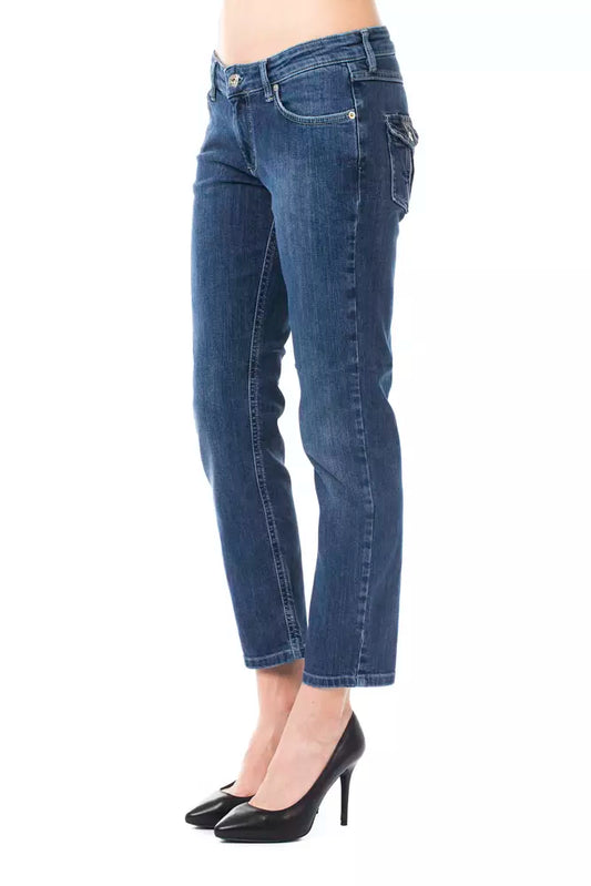 Ungaro Fever Hellblaue Baumwolljeans für Damen