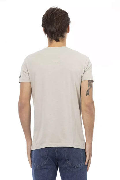 Trussardi Action Beige Baumwolle Herren T-Shirt