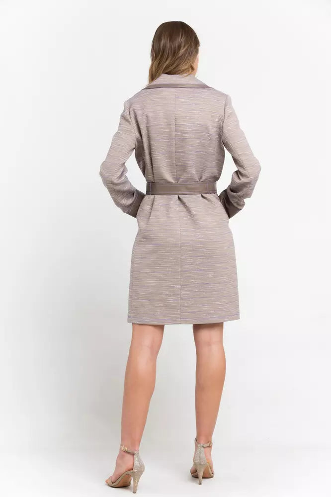 Trussardi Beige Baumwollmantel für Damen