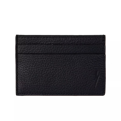Neil Barrett – Schwarze Herrenbrieftasche aus Leder