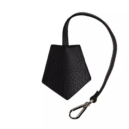 Neil Barrett Black Leather Men's Keychain