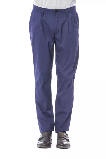 Verri Blaue Chinohose aus Baumwolle für Herren