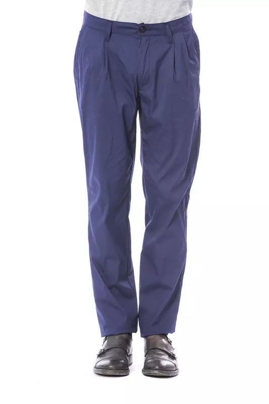 Verri Blaue Chinohose aus Baumwolle für Herren