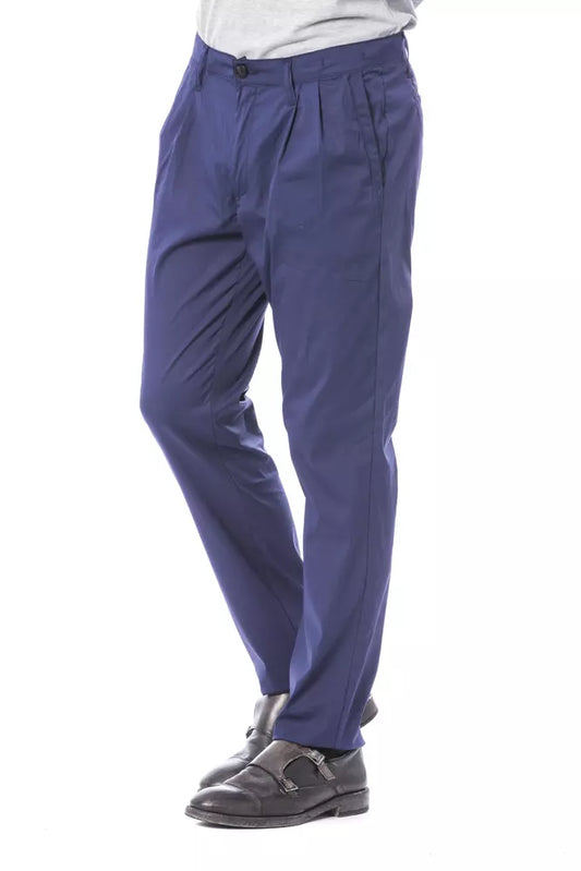 Verri Blaue Chinohose aus Baumwolle für Herren