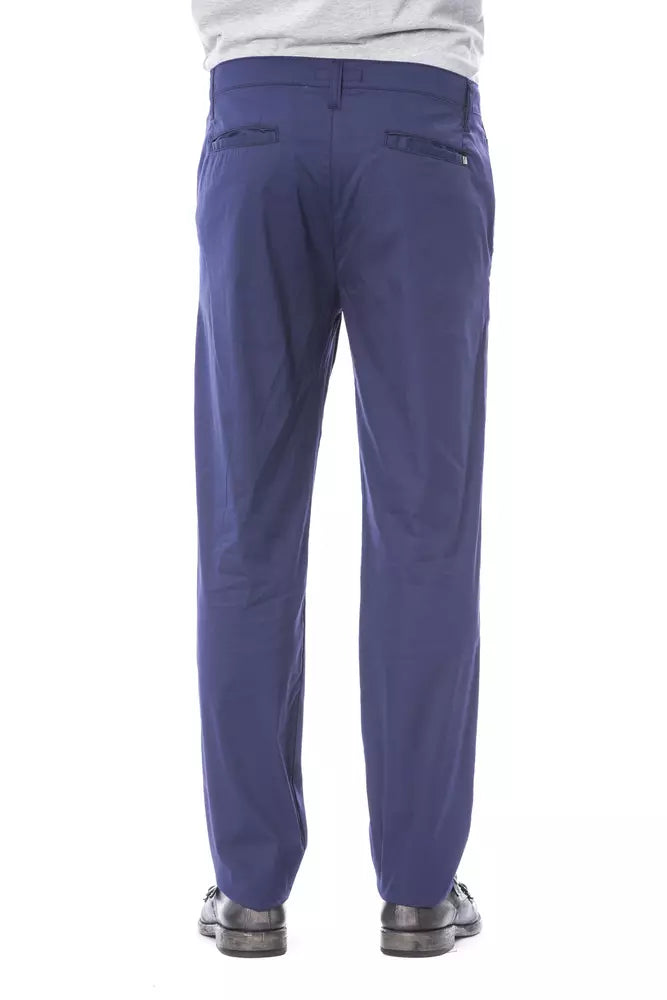 Verri Blaue Chinohose aus Baumwolle für Herren