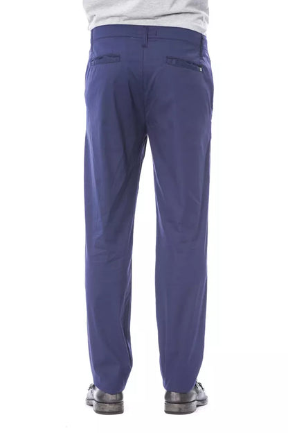 Verri Blaue Chinohose aus Baumwolle für Herren