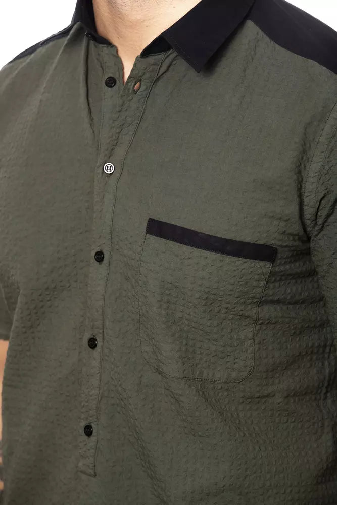Verri Army Cotton Herrenhemd