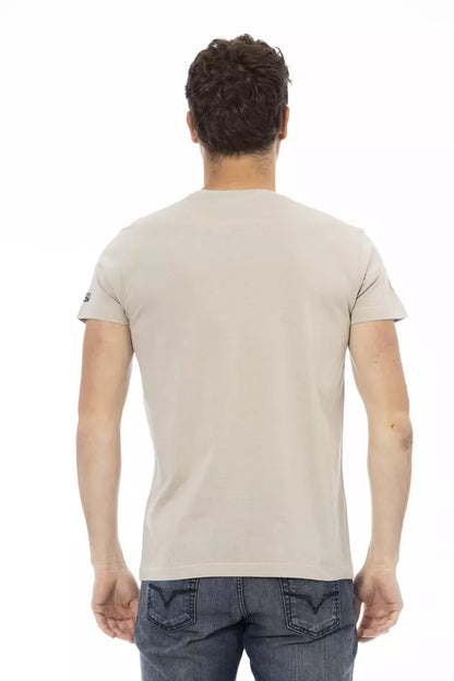 Trussardi Action Beige Baumwolle Herren T-Shirt