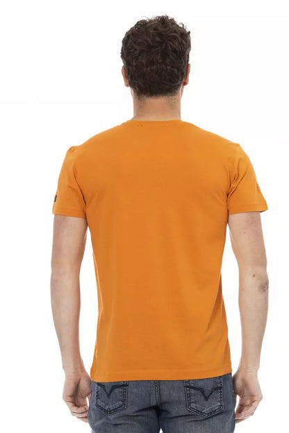 Trussardi Action Orange Baumwolle Herren T-Shirt