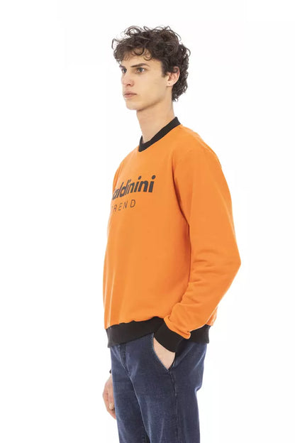 Baldinini Trend Orange Baumwolle Herren Pullover