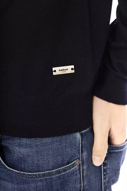 Baldinini Trend Blauer Stoff Herren Pullover