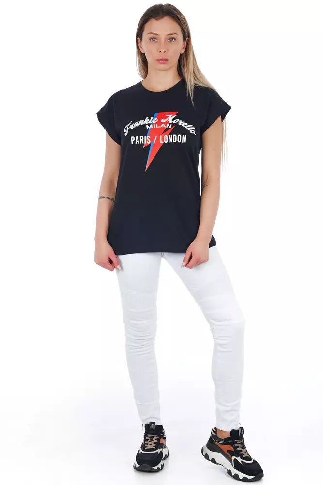 Frankie Morello Weiße Baumwoll-Jeans für Damen