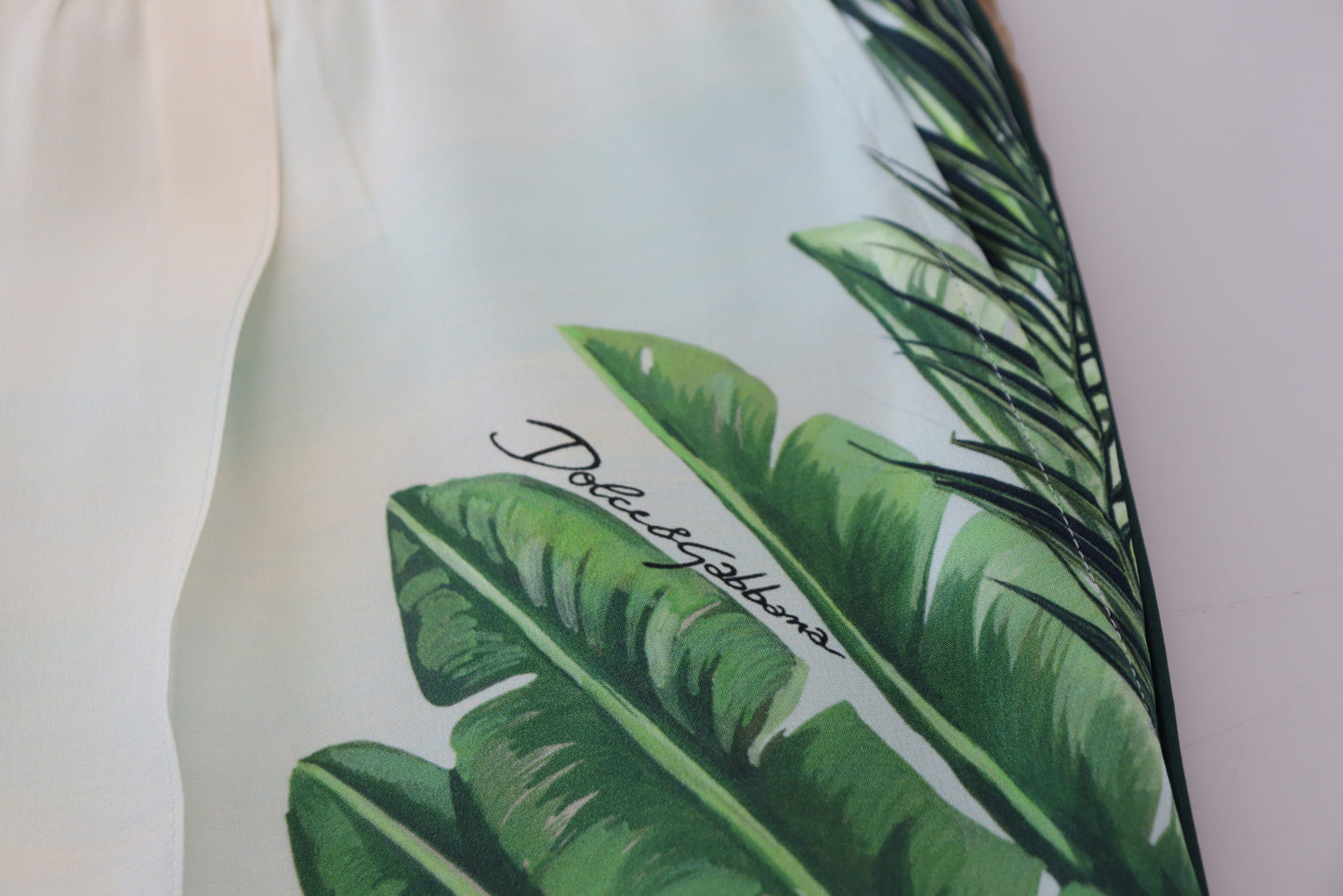 Dolce &amp; Gabbana Weiße Jogginghose mit Blumenmuster für Herren