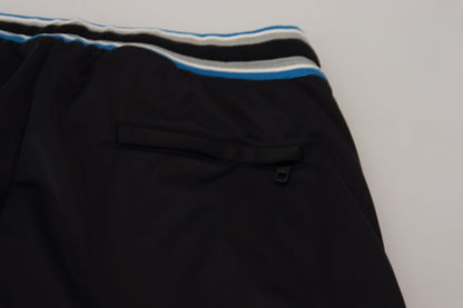 Dolce &amp; Gabbana – Mehrfarbige Jogginghose mit DG King-Leopardenmuster