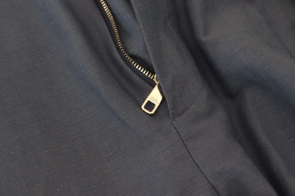 Dolce &amp; Gabbana – Blaue Chinohose aus Leinen für Herren